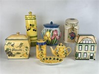 Assortment of Canisters and More