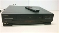 Toshiba VHS Player With Remote Appears To Work
