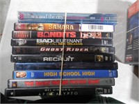 DVD'S  x10, Sex In The City, The Recruit, X2