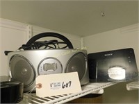 Electronics/Stereo - DVD Player and Alarm Clock