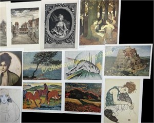 Assortment of Museum and Book Prints