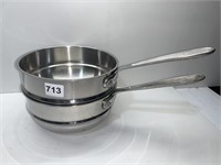 ALL CLAD STRAINER AND DOUBLE BOILER PAN 2 PC.