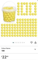 Yellow Refill Balls Ammo Compatible with Nerf