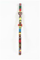 1940'S HAND CARVED TRADING POST TOTEM POLE