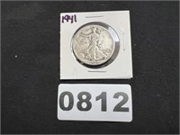 1941 Walking Liberty Half Dollar