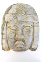 South American Carved Stone Mask