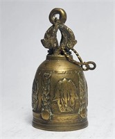 Solid Brass Bell Hindu Gods