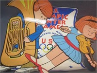 Laminated Olympics Poster And Kids