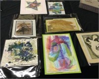 Collection of over 24 Abstract Small Art