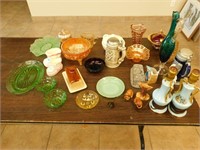 Miscellaneous glass lot