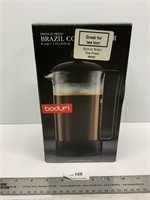 New in Box Bodum Brazil Tea Press & Coffee?