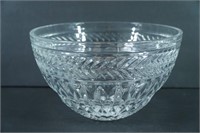 Large Crystal Serving Bowl