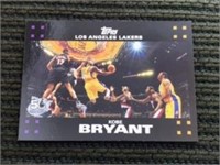 2007 Topps Kobe Bryant card