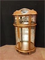 Curio Cabinet w/Glass Shelves 32"x14" and 63" t