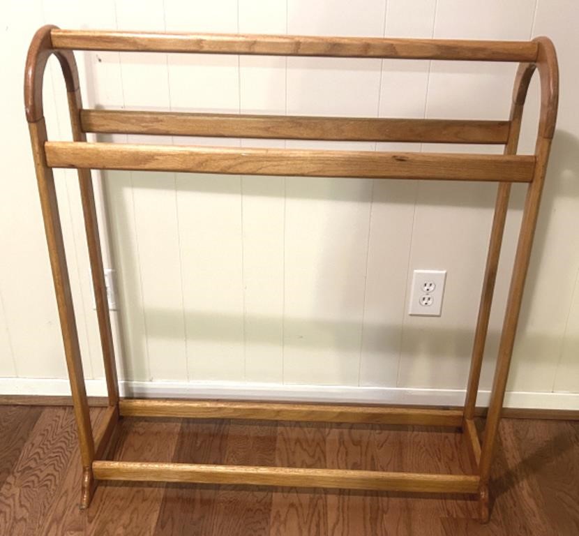 Large Wooden Quilt Rack