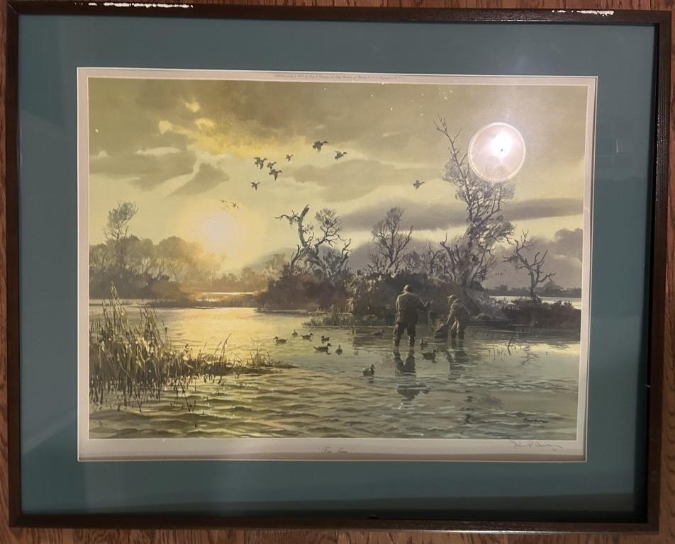 "Too Soon" By John P Cowan Signed Framed Print