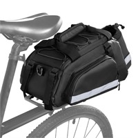 GRAOSO Waterproof Bike Rear Rack Bag, Pannier Bags