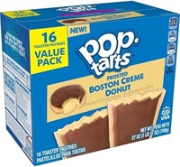 POPTARTS 16 Frosted Boston Creme Donut