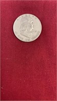 1951 FRANKLIN SILVER HALF DOLLAR