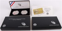 2018 WWI CENTENNIAL SILVER DOLLAR & ARMY MEDAL SET