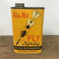 All Nu Fly and Insect Spay Tin