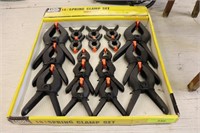 New 18pc. Spring Clamp Set