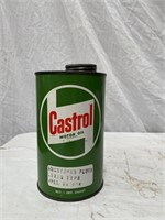 Castrol quart oil tin