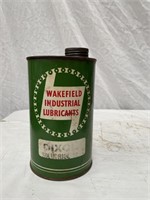 Wakefield industtrial quart oil tin