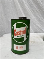 Castrol XL super grade quart oil tin
