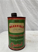 Early Wakefield Castrollo upper cylinder quart tin