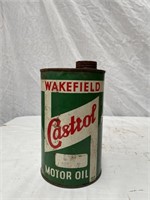 Wakefield Castrol quart oil tin