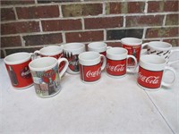 Large Lot of COCA COLA Mugs