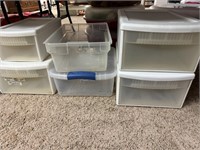 Tote, storage drawers