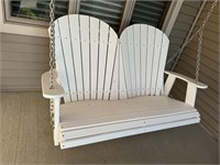 Poly porch swing