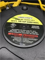 Reel Craft 40' Tri Tap Cord Reel