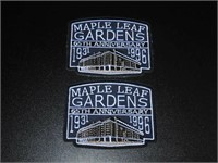 2 1931 1996 Toronto Maple Leaf Patches