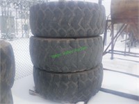 3 Loader Tires 23.5-25 *BID X 3*