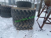 2 Loader Tires 23.5-25 *BID X 2*