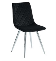 Inspire MARLO-SIDE CHAIR-BLACK, SET OF 2