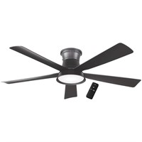 Hampton Bay Hawkspur 52 in. Indoor/Outdoor Matte B