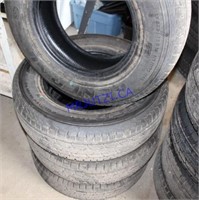 4 General Grabber LT225/75R16 Tires