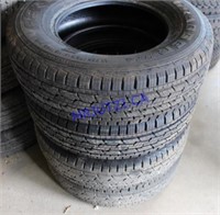 4 General Grabber LT225/75R16 Tires