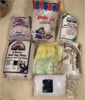 LOT OF SEWING BATTING