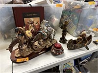 LOT OF MISC NATIVE AMERICAN FIGURINES