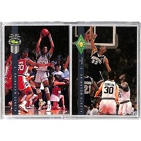 (2) 1992 Classic 4 Sport Alonzo Mourning Rookies