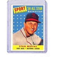 High Grade 1958 Topps Stan Musial Allstar