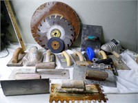Lot of Concrete Working Tools