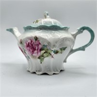 Antique Hand Painted Teapot
