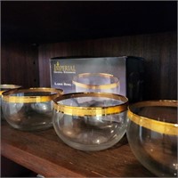 Imperial Crystal Stemware Bowls