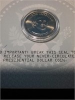 2007 presidential Jefferson dollar never